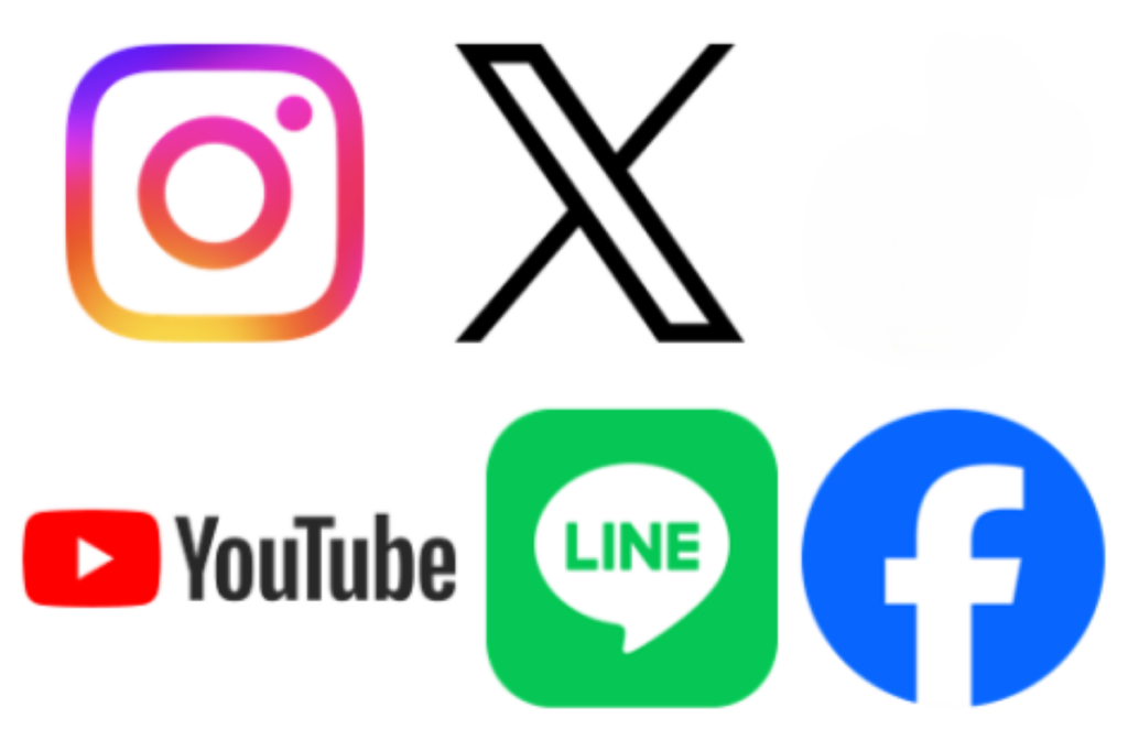 田中良生各種SNSへのリンクです